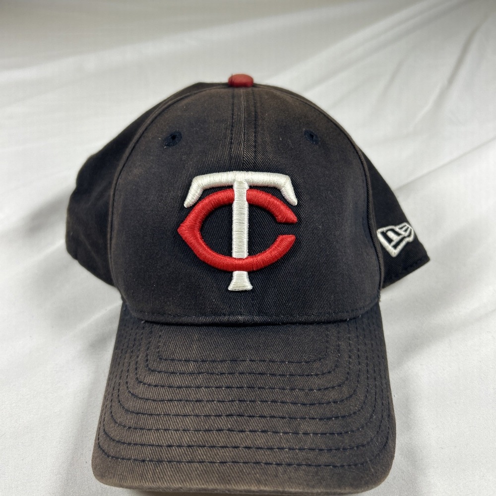 Minnesota Twins New Era One Size Hat Cap Signed TC Bear Mascot Autograph MLB